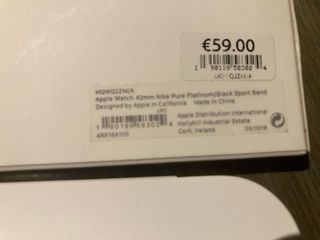 Correa Nike Sport Band 42mm Apple Watch.