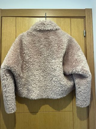 Chaqueta pelo rosa Bimba y Lola Talla XS/S