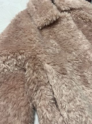 Chaqueta pelo rosa Bimba y Lola Talla XS/S