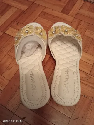 Sandalias Annalisa Blancas