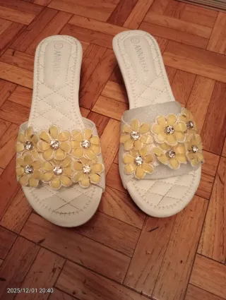 Sandalias Annalisa Blancas