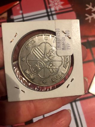 Moneda Rey Juan Carlos I 1975 y de plata franco