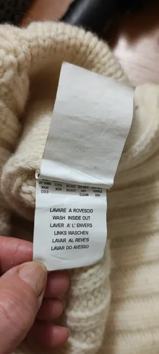 Maglione Calvin Klein Beige Zip