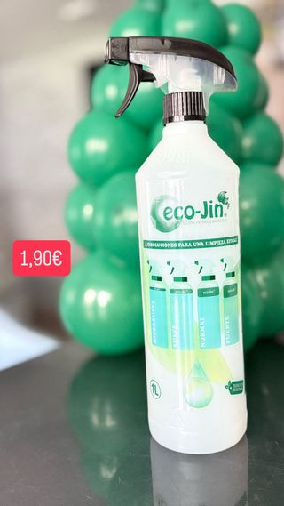 Pack Limpieza Eco-Jin: Detergente y Limpiadores