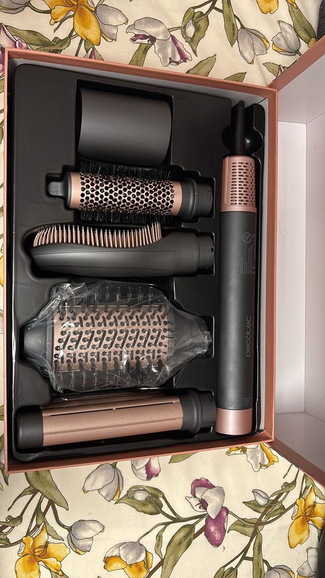 Cecotec Set de Peine y Cepillo Secador