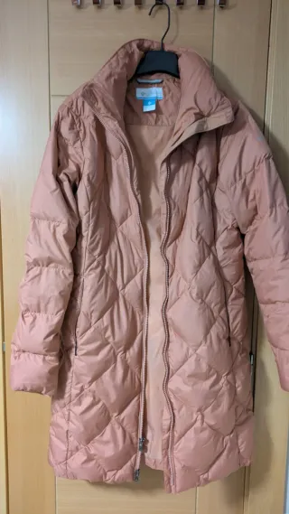 Plumífero Columbia Rosa Talla M