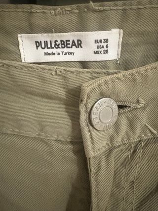 Pantalón cargo verde militar Talla M