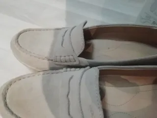 Mocasines Geox Mujer Beige