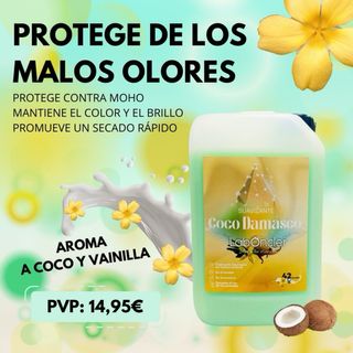 Detergente Gel Activo Jabón de Coco