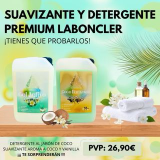 Detergente Gel Activo Jabón de Coco