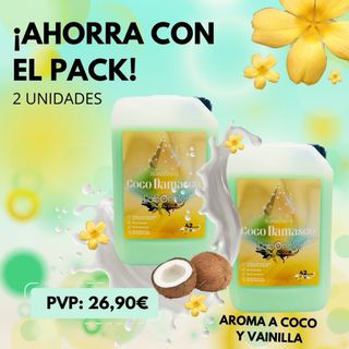 Detergente Gel Activo Jabón de Coco