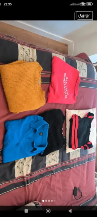 Conjunto 4 jerseys talla única