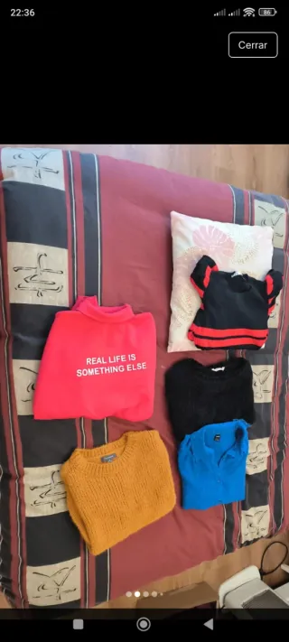 Conjunto 4 jerseys talla única