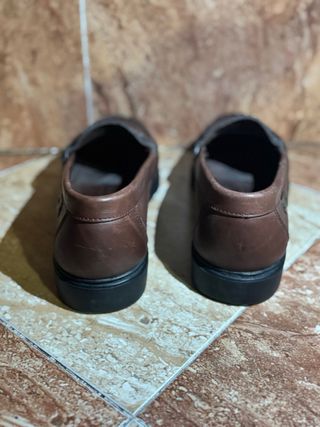 Mocasines de piel hombre