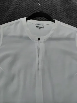 Blusa Bimba y Lola Blanca Talla XS