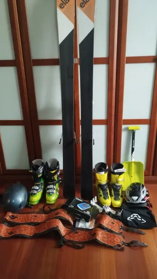 Equipo completo esquí travesía