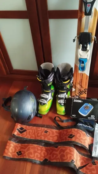 Equipo completo esquí travesía