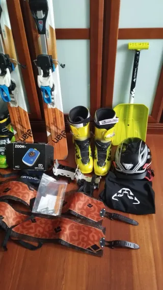 Equipo completo esquí travesía