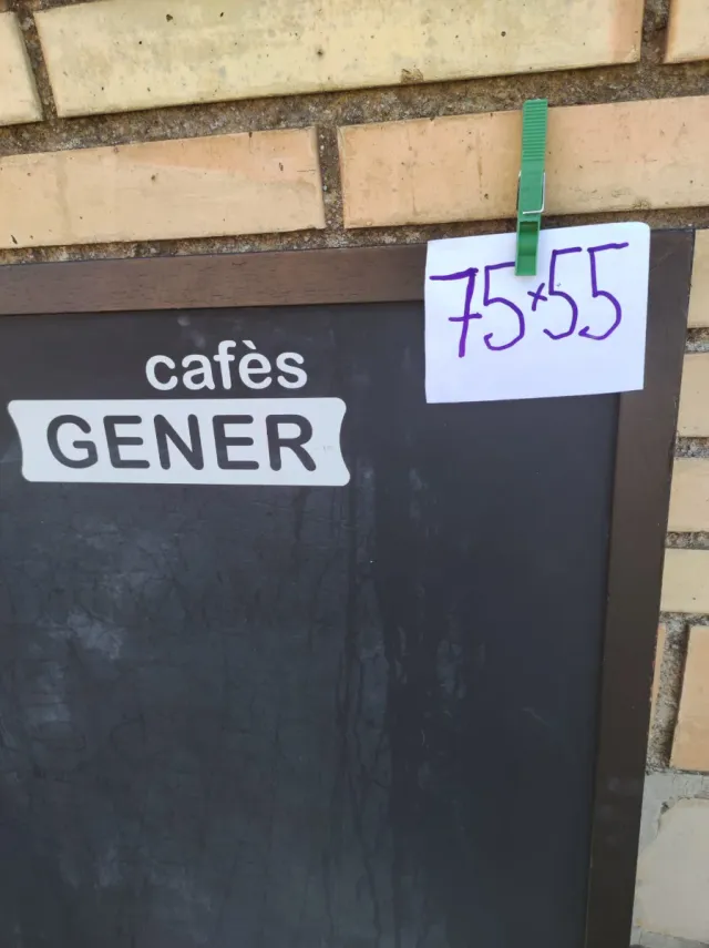 Pizarra grande pared