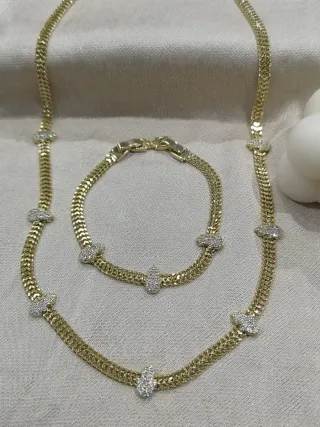 Conjunto Oro Laminado 14k