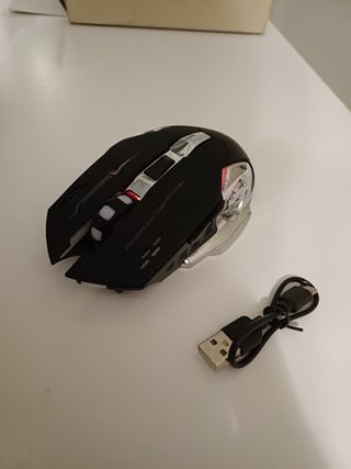 Mouse da gaming bluetooth con led