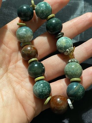 Bracciale e ciondolo pietre dure