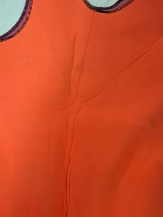 Traje Neopreno Niño Completo Azul y Naranja