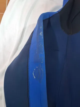 Traje Neopreno Niño Completo Azul y Naranja