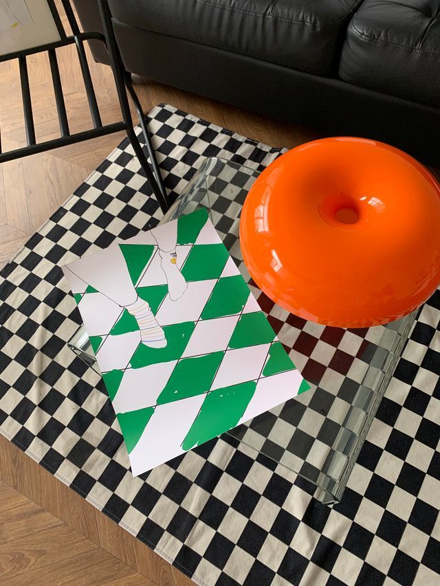 PÓSTER/ESTILO POP ART/unico/fue creada por artista