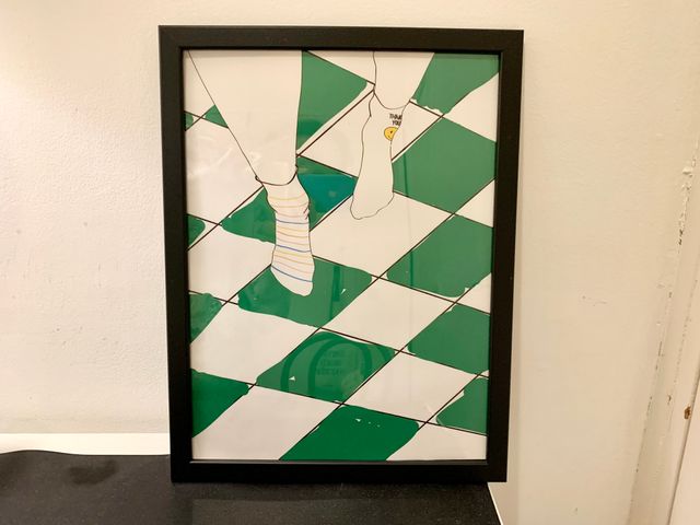 PÓSTER/ESTILO POP ART/unico/fue creada por artista