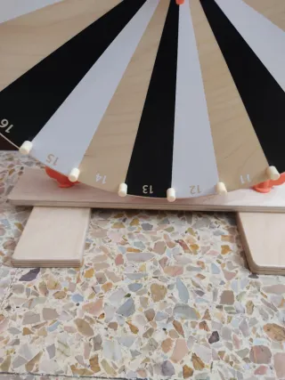 Ruleta de madera IKEA 1-24