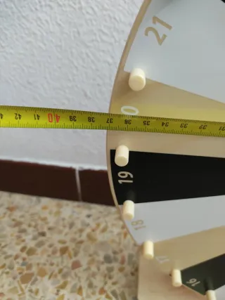 Ruleta de madera IKEA 1-24