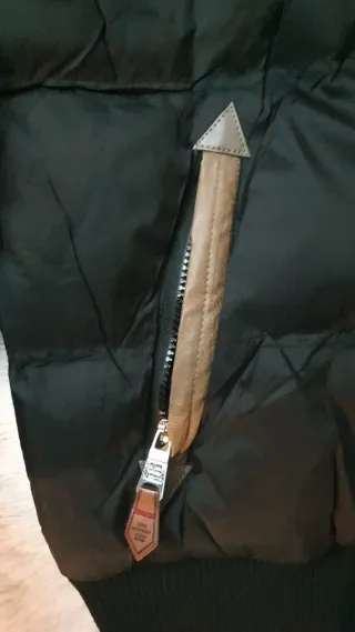 Chaqueta Norway Negra y Marrón