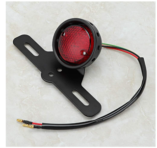 Fanale Posteriore LED Custom Moto Rotondo