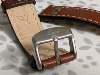 Correa Laco Piel Marrón 20mm