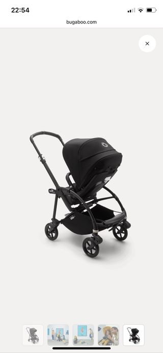 Bugaboo Bee 6 Silla Negra