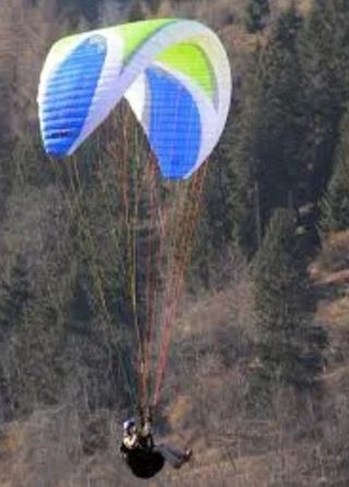 Equipo de parapente completo