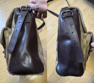 GUCCI BOLSO BANDOLERA HOMBRE MUJER MONOGRAM MARRON