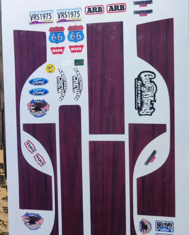 Pegatinas Ford Bronco 1979 TRX4 Traxxas