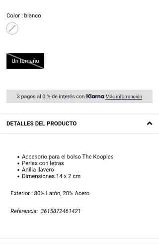 Llavero The Kooples