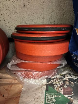 Set di dischi pesi per manubri