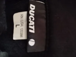 Chaqueta Ducati Negra Hombre