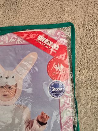 Disfarce de Coelho 6-12 meses