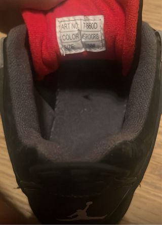 Zapatillas Nike Air Jordan 4 Negras