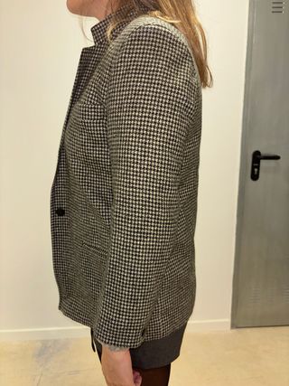 Americana Max Mara Pata de Gallo Made in Italy