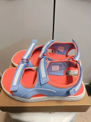 Sandalias Merrell Niña Azul Naranja