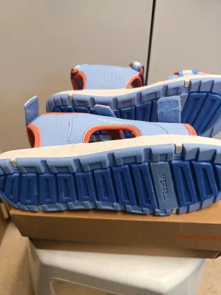 Sandalias Merrell Niña Azul Naranja