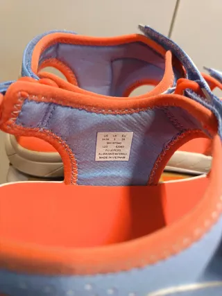 Sandalias Merrell Niña Azul Naranja