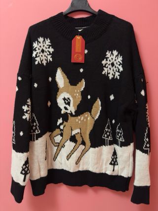 Jersey Navideño Rojo y Blanco