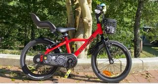 Bicicleta infantil B'twin roja